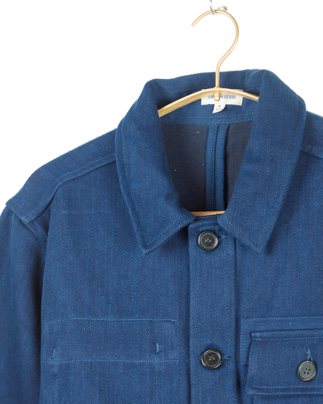 Akash Chore Coat Cotton Denim in Indigo