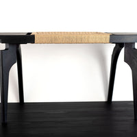 Danish Corded Woven Bench