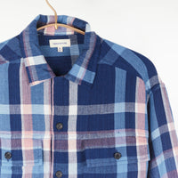 Harshil Two-Pocket L/S Shirt Indigo