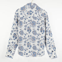 Kinnaur Overshirt Floral Print Indigo