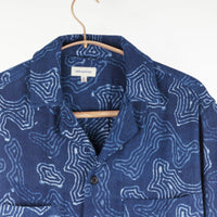 Kinnaur Overshirt Topography Indigo