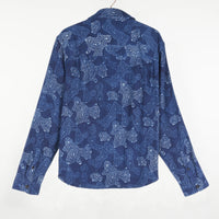 Kinnaur Overshirt Topography Indigo