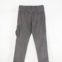 Malana Cargo Pant Melange Wool Grey