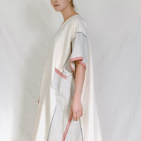Ivory Cherry Tribeca V-Neck Kaftan