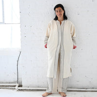 Ivory Cherry Tribeca Button Down Kaftan