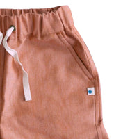Jules Shorts - Orange Chambray