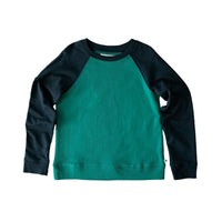 Organic Stevie Raglan Sweatshirt Colorblock