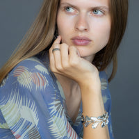 Dyad Link Bracelet - Silver