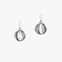 Lantern Earrings - Silver