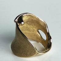 Leaves Ring - Yellow Bronze