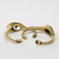 Slide Cuff Bracelet - Yellow Bronze