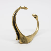 Slide Cuff Bracelet - Yellow Bronze