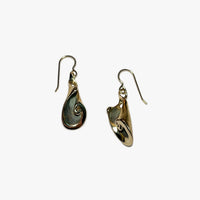 Slide Earrings - Yellow Bronze