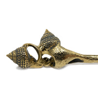 Spire Hair Stick - Yellow Bronze