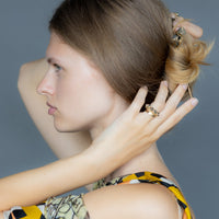 Spire Hair Stick - Yellow Bronze