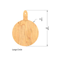 Circle Cutting & Serving Boards