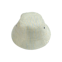 Reversible Bucket Hat - Driftwood Stripe & Denim