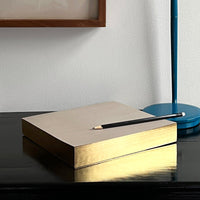 Colorpads: Greige with Gold edging