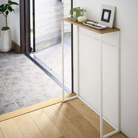 Narrow Entryway Console Table (32" H) - Steel