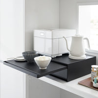 Countertop Drawer with Pull-Out Shelf - Steel