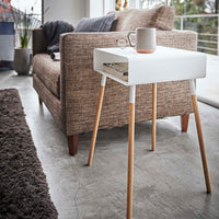 Storage Table - Tall (23" H) - Steel + Wood