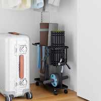 Fitness Equipment Storage Cart - Steel