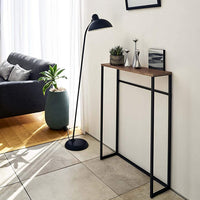 Narrow Entryway Console Table (32" H) - Steel