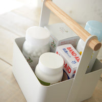 Storage Caddy - Small - Steel + Wood