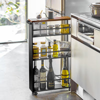Slim Storage Cart (32" H) - Steel