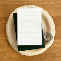 List Pad: Grey/Green