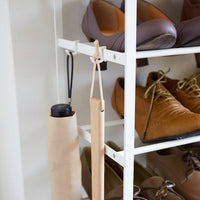 Six-Tier Shoe Rack (34" H) - Steel