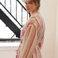 Pink Ivory Montauk Long Bathrobe
