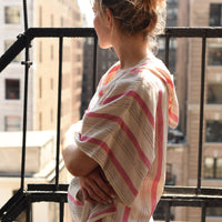 Pink Ivory Montauk Poncho