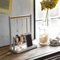 Jewelry + Accessory Display - Steel + Wood