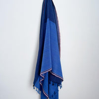 Aegean Royal Blue Indigo Towel