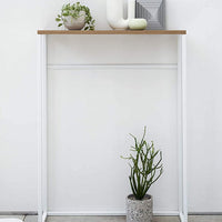 Narrow Entryway Console Table (32" H) - Steel
