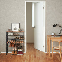 Six-Tier Shoe Rack (34" H) - Steel