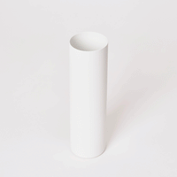 Round Tissue Case - Steel + Wood