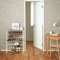 Six-Tier Shoe Rack (34" H) - Steel