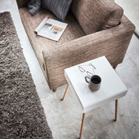 Storage Table - Tall (23" H) - Steel + Wood