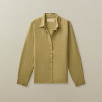 Mila Shirt in Garment Dyed Linen