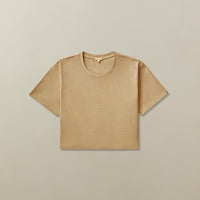 Nya Cropped Cotton Tee