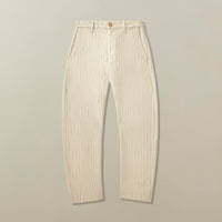 Pilon Pant in Cotton Stripe