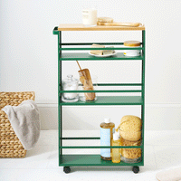 Slim Storage Cart (32" H) - Steel