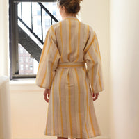 Yellow Ivory Montauk Long Bathrobe
