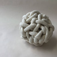 Silk Knot Pouf