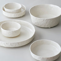 Stucco Serving Bowl