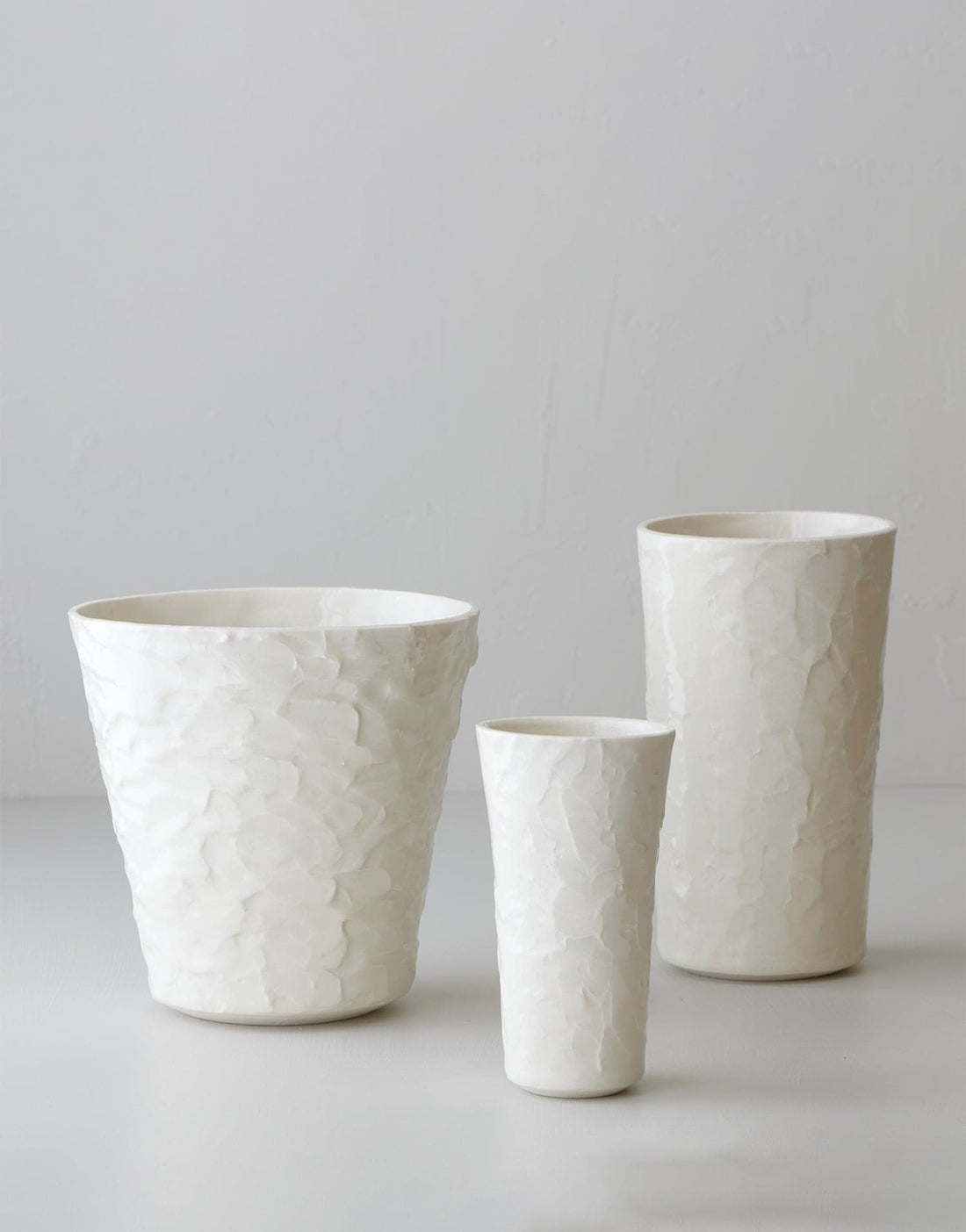 Stucco Slim Vase