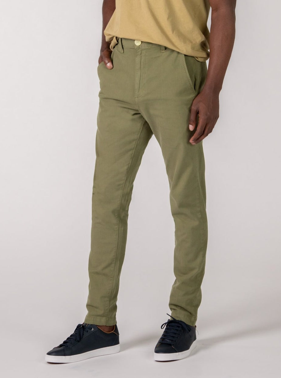Men's Skye Trouser in Garment Dyed Japanese Twill - Final Sale