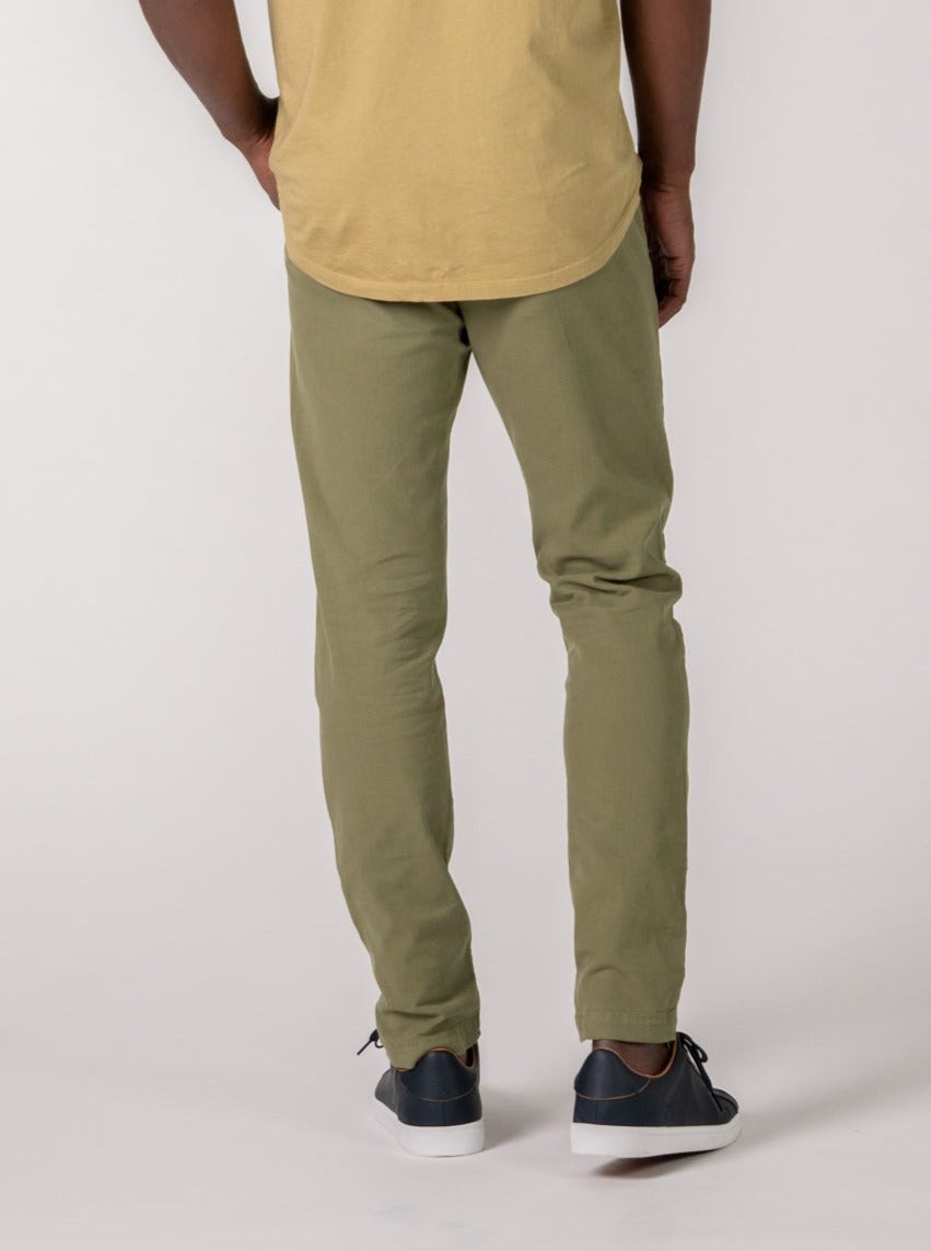 Men's Skye Trouser in Garment Dyed Japanese Twill - Final Sale